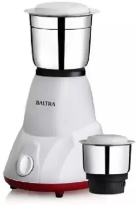 Baltra BMG-121 (SPEED 2) 550 Mixer Grinder (2 Jars, White-Red) Baltra BMG-121 (SPEED 2) 550 Mixer Grinder (2 Jars, White-Red)